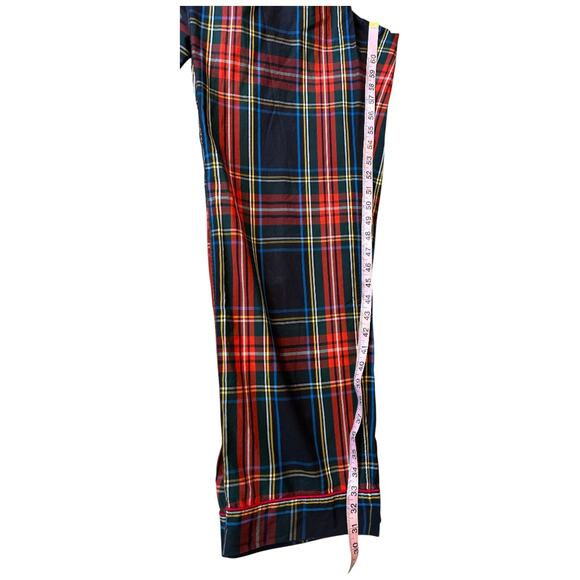 EUC J.Crew Vintage pajama set in Stewart (Classic) tartan Plaid Women’s Medium - Picture 6 of 8